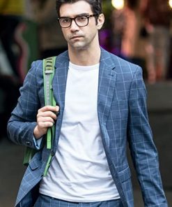 Ruxx Alec Secareanu Blue Blazer Jacket