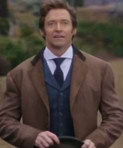 Hugh Jackman The Greatest Showman Brown Coat