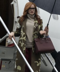 Julia Garner Inventing Anna Trench Coat