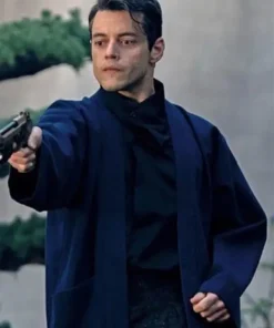 Lyutsifer Safin No Time to Die Rami Malek Trench Coat