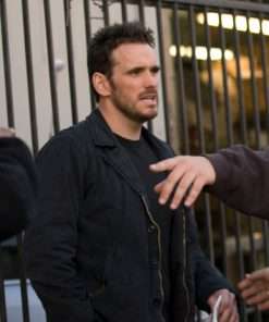 Mike Cochrane Armored Black Cotton Jacket