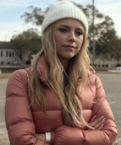 Renee Segna Hightown Pink Puffer Jacket