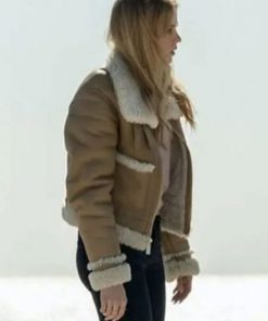 Riley Voelkel Hightown Brown Shearling Jacket