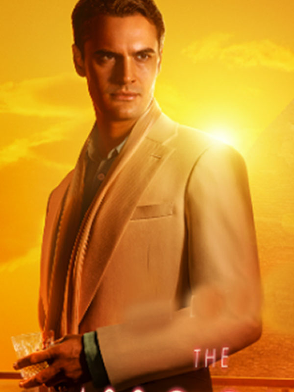 Death on the Nile Tom Bateman White Blazer Tom Bateman Death on the Nile Blazer