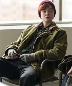 About Ray Elle Fanning Green Cotton Jacket