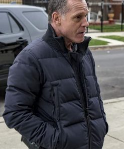 Chicago P.D Jason Beghe Black Puffer Jacket