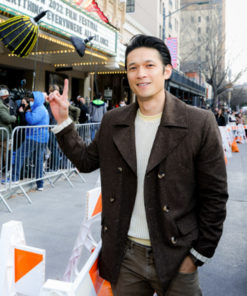 Harry Shum Jr.Everything Everywhere All at Once Brown Wool Coat