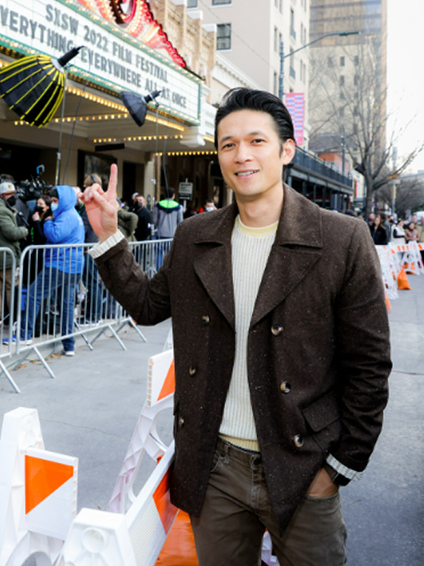 Harry Shum Jr. Everything Everywhere All at Once Brown Coat Harry Shum Jr.Everything Everywhere All at Once Brown Wool Coat