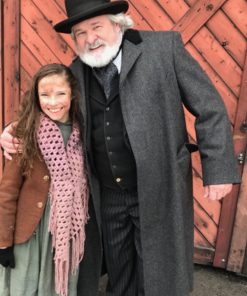 Brad Leland Hostile Territory Black Trench Coat