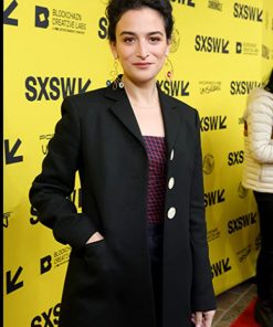 Everything Everywhere All at Once Jenny Slate Black Trench Coat