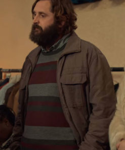 Joe Wilkinson After Life Brown Cotton Jacket