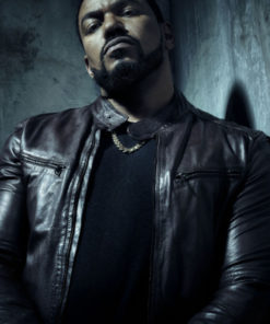 Laz Alonso The Boys Black Biker Jacket