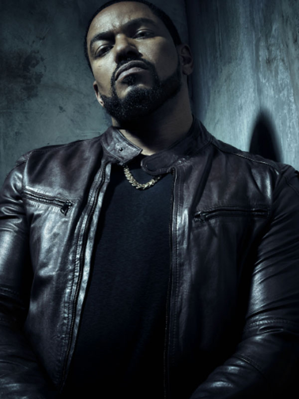 Mother's Milk The Boys Black Leather Jacket Laz Alonso The Boys Black Biker Jacket