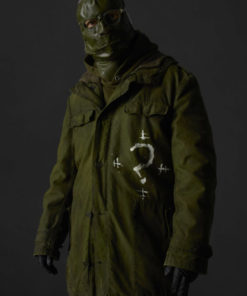 The Batman Paul Dano Riddler Hooded Jacket