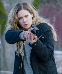 Pihla Viitala Hooded Black Coat