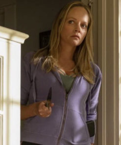 Marley Shelton Scream Purple Hoodie