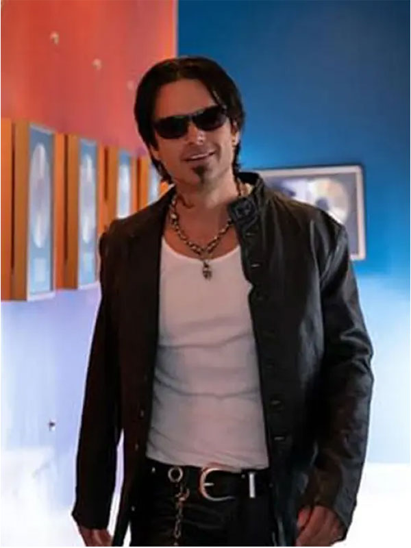 Sebastian Stan TV Series Pam & Tommy Black Leather Jacket TV Series Pam & Tommy Black Leather Jacket