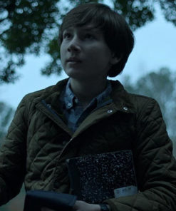 Ozark Season Jonah Byrde Brown Quilted Jacket