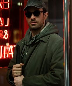 Charlie Cox Daredevil Green Coat