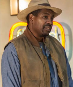 Mykelti Williamson Justified Cotton Vest