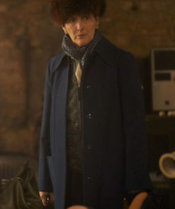 Killing Eve Carolyn Martens Blue Wool Coat