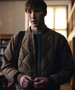 Oliver Huntingdon The end of the f***ing World Brown Puffer Jacket