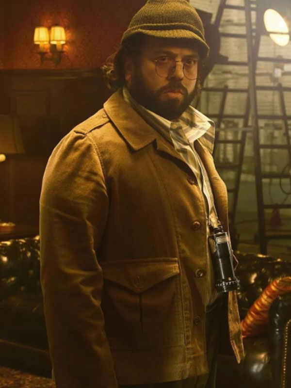 TV Series The Offer Francis Ford Coppola Brown Jacket Dan Fogler The Offer Francis Brown Jacket