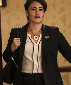 Q’orianka Kilcher Yellowstone Black Blazer