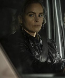 Nina Hoss The Contractor Leather Jacket