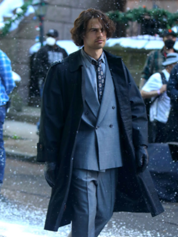 The Time Traveler's Wife Henry DeTamble Cotton Trench Coat Theo James The Time Traveler’s Wife Blue Trench Coat