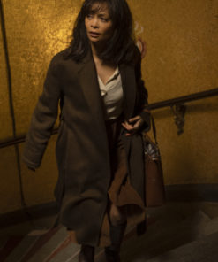 Celia Harrison All the Old Knives Trench Coat