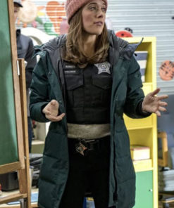 TV Series Chicago P.D. Marina Squerciati Trench Coat