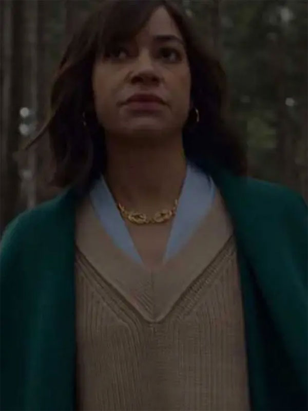 Cush Jumbo Stay Close Green Wool Coat Stay Close Cush Jumbo Coat