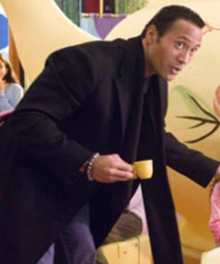 The Game Plan Dwayne Johnson Trench Coat