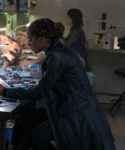 Olive Gray Black Coat