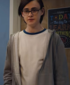 Kevin Metal Zipper Hoodie