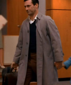TV Series Mad Men Don Draper Trench Coat