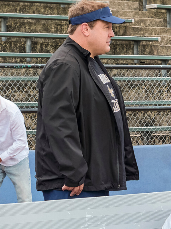 Kevin James Home Team Black Cotton Jacket Home Team Movie (2022) Sean Payton Black Jacket