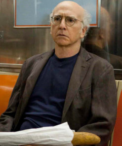 Curb Your Enthusiasm Larry David Brown Cotton Coat