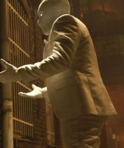Oscar Isaac Moon knight 2022 White Suiting Coat