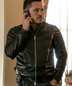 CHICAGO P.D. Nick Wechsler Leather Jacket