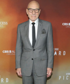 Star Trek Picard Jean-Luc Picard Grey Blazer