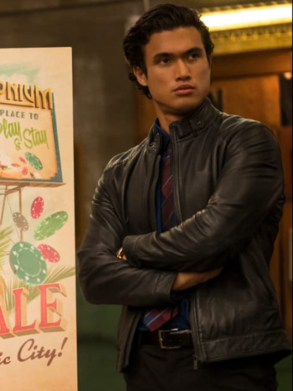Reggie Mantle Riverdale Black Leather Jacket TV Series Riverdale Charles Melton Leather Jacket