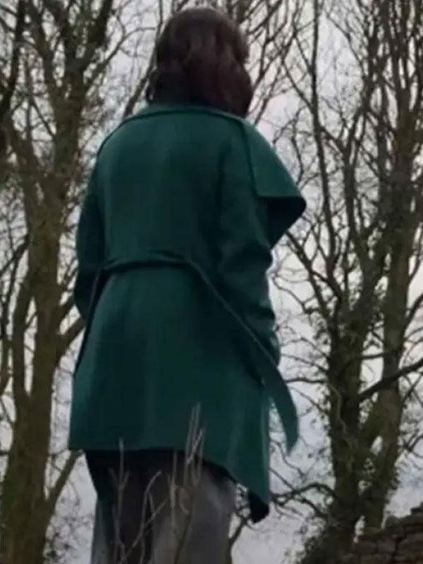 Stay Close Cush Jumbo Coat Cush Jumbo Stay Close Green Wool Coat