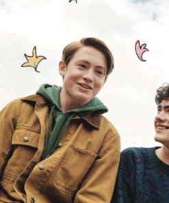 Heartstopper (2022) Nick Nelson Brown Cotton Jacket