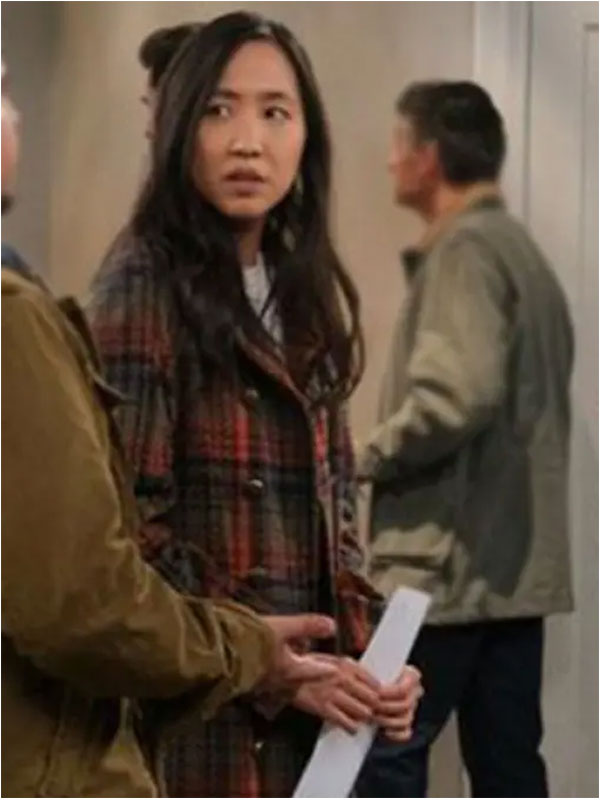 TV Series How I Met Your Father Tien Tran Wool Coat Ellen How I Met Your Father Trench Coat