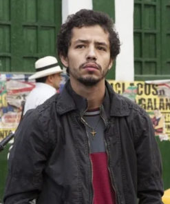 Diego Cataño Narcos Black Cotton Jacket