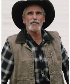 Lloyd Pierce Yellowstone Brown Cotton Vest