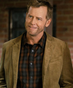 Shining Vale Greg Kinnear Brown Jacket