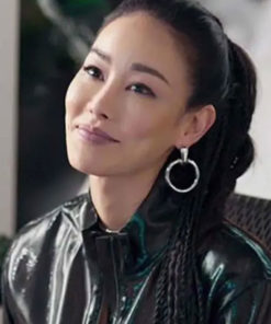 Jamie Choi The After Party Black Leather Jacket